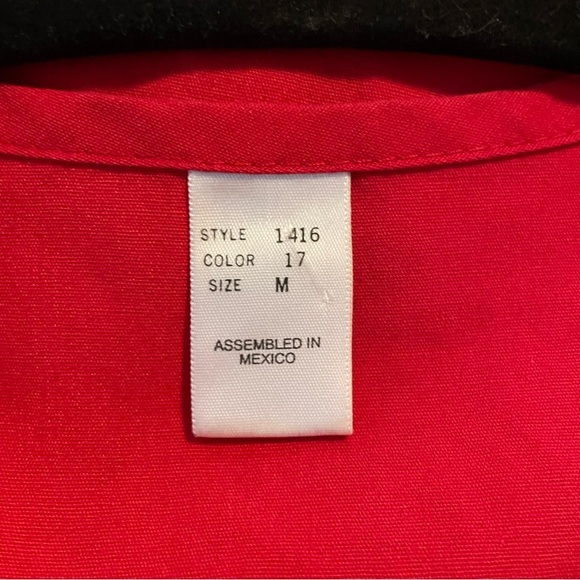 Toys R Us Original Red Employee Vest With Logo‎ Stitching Size Medium - Picture 7 of 8
